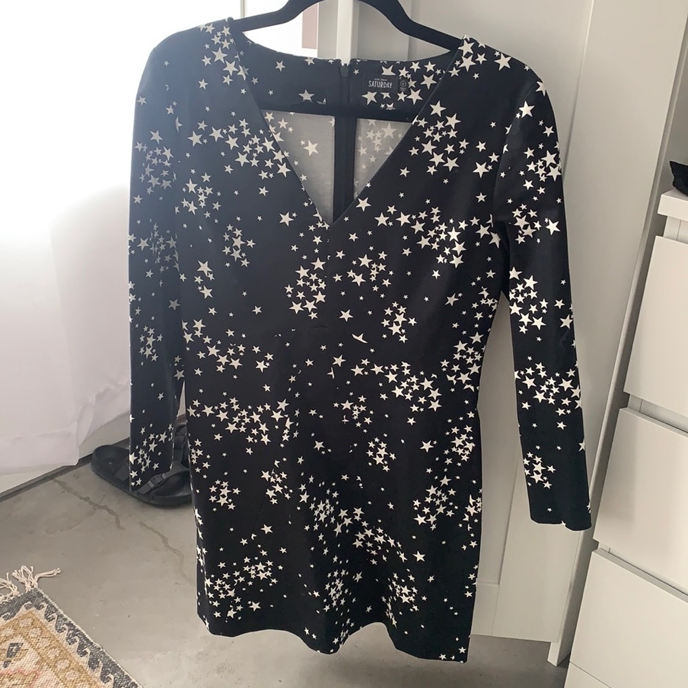 Saturday by Kate Spade cotton long sleeve dress